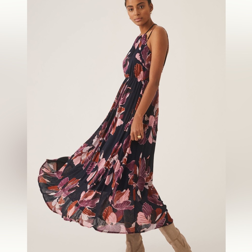 By Anthropologie Tiered Maxi Dress